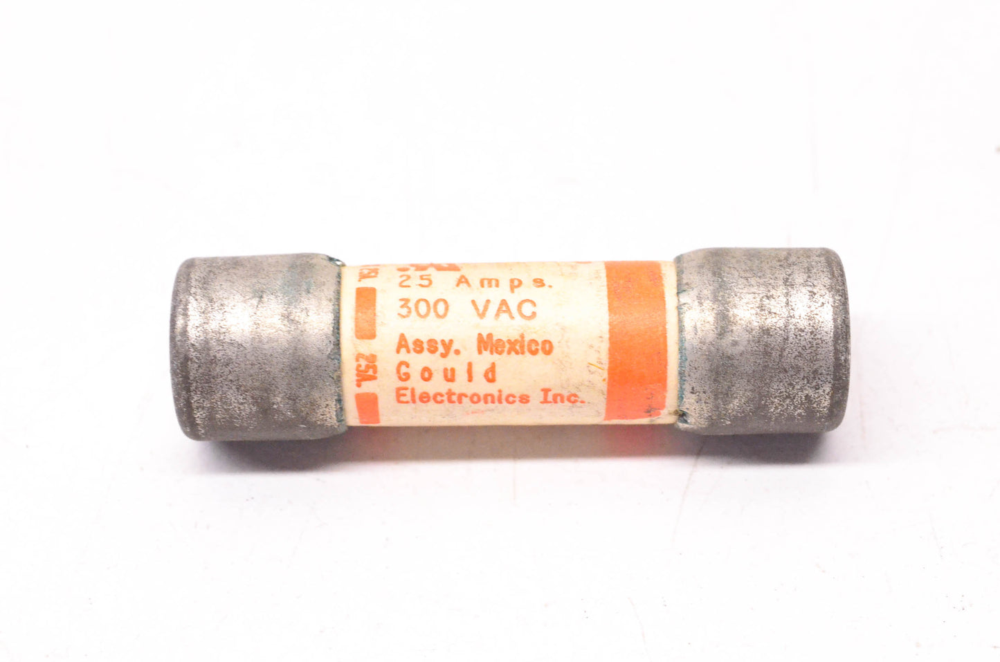 Gould A25X25 25 Amp 300 Volt AC Amp-Trap Fuse NOS