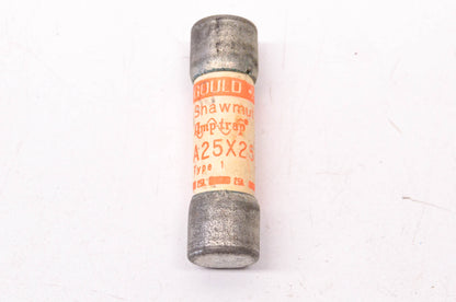 Gould A25X25 25 Amp 300 Volt AC Amp-Trap Fuse NOS
