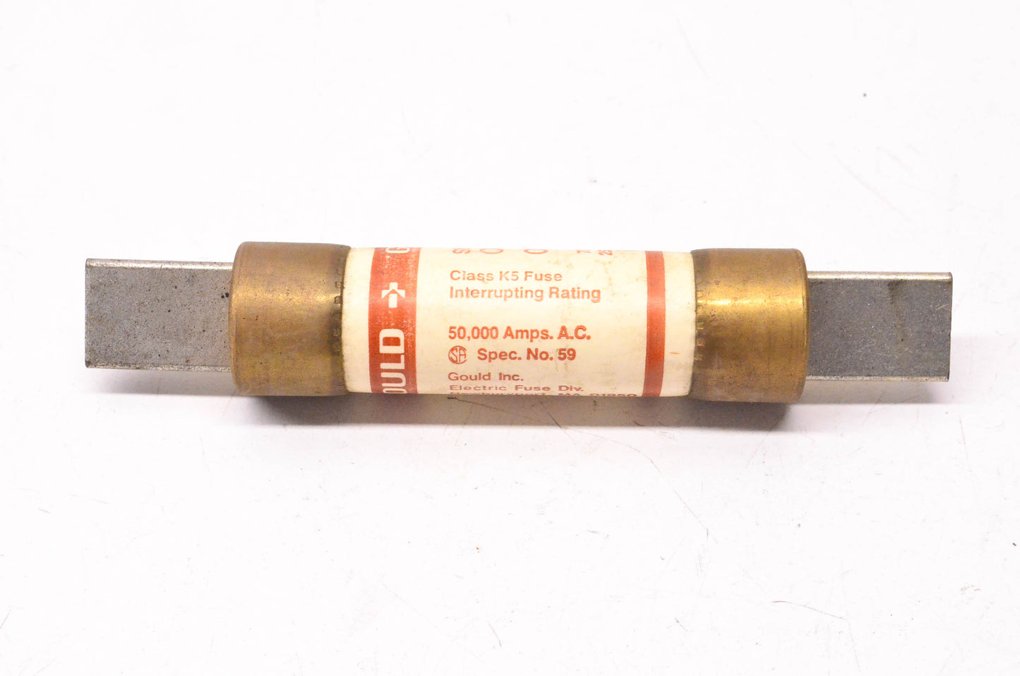Gould OT70 70 Amp 250VAC One-Time Fuse NOS