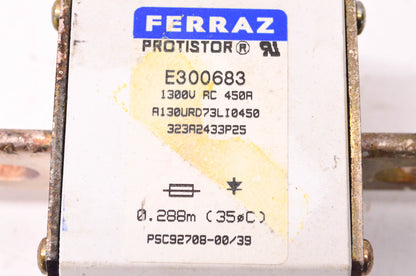 Ferraz E300683 1300 Volt AC 450 Amp Fuse NOS