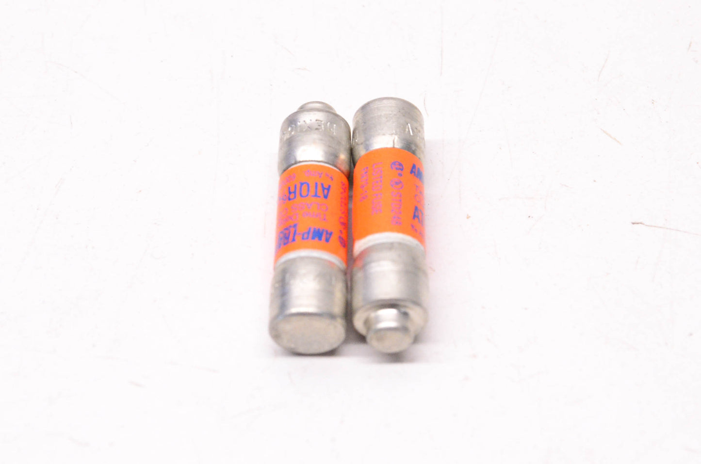 Ferraz Shawmut ATQR6/10 .6 Amp 600 Volt AC Time-Delay Amp-Trap Fuse Qty 2 NOS
