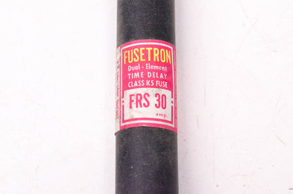 Bussmann FRS30 30 Amp 600 Volt Dual Element Time-Delay Fuse NOS