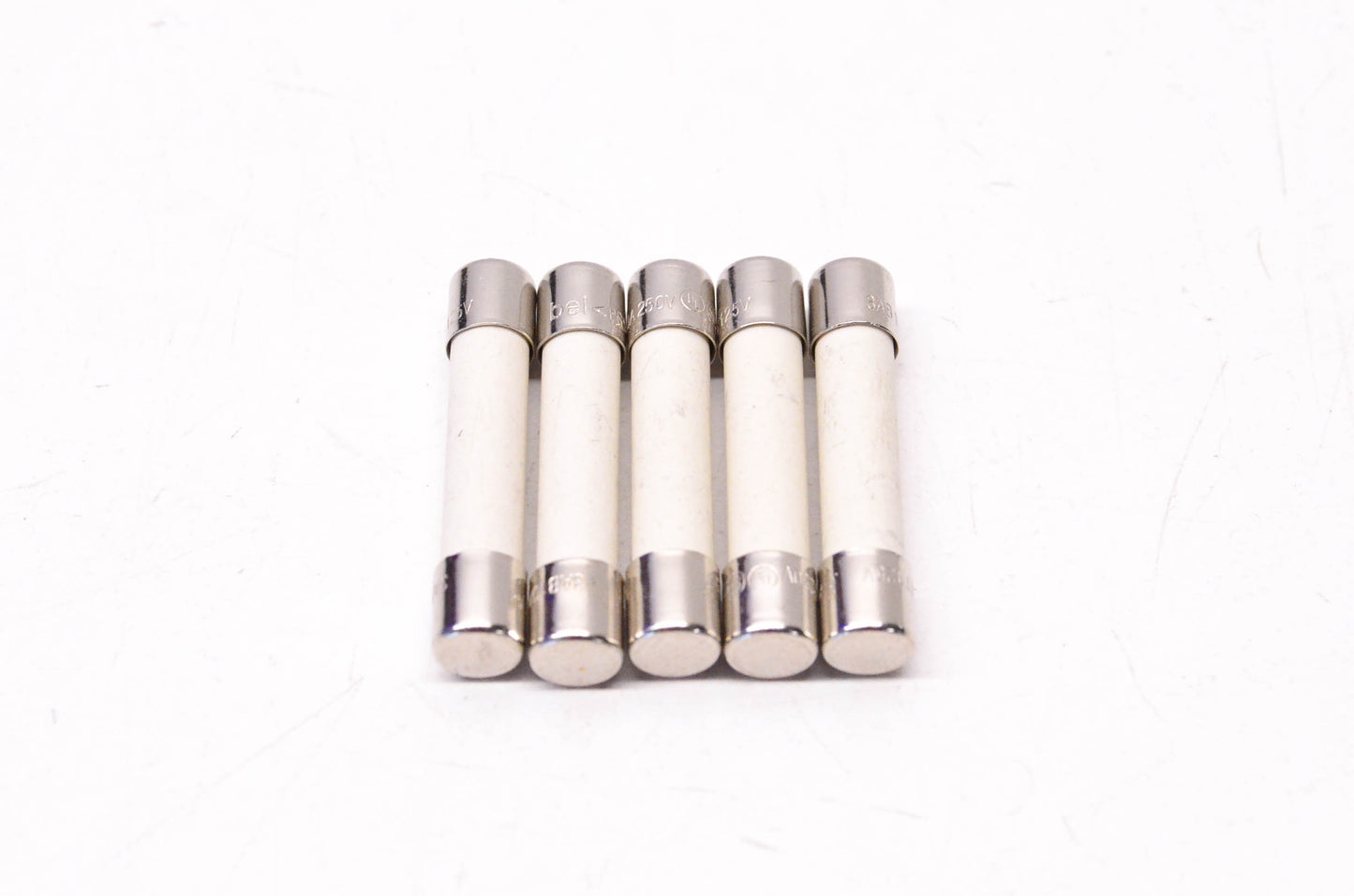 Ferraz Shawmut GAB10 10 Amp 250 Volt AC Glass Tube Fast Acting Fuse Qty 5 NOS