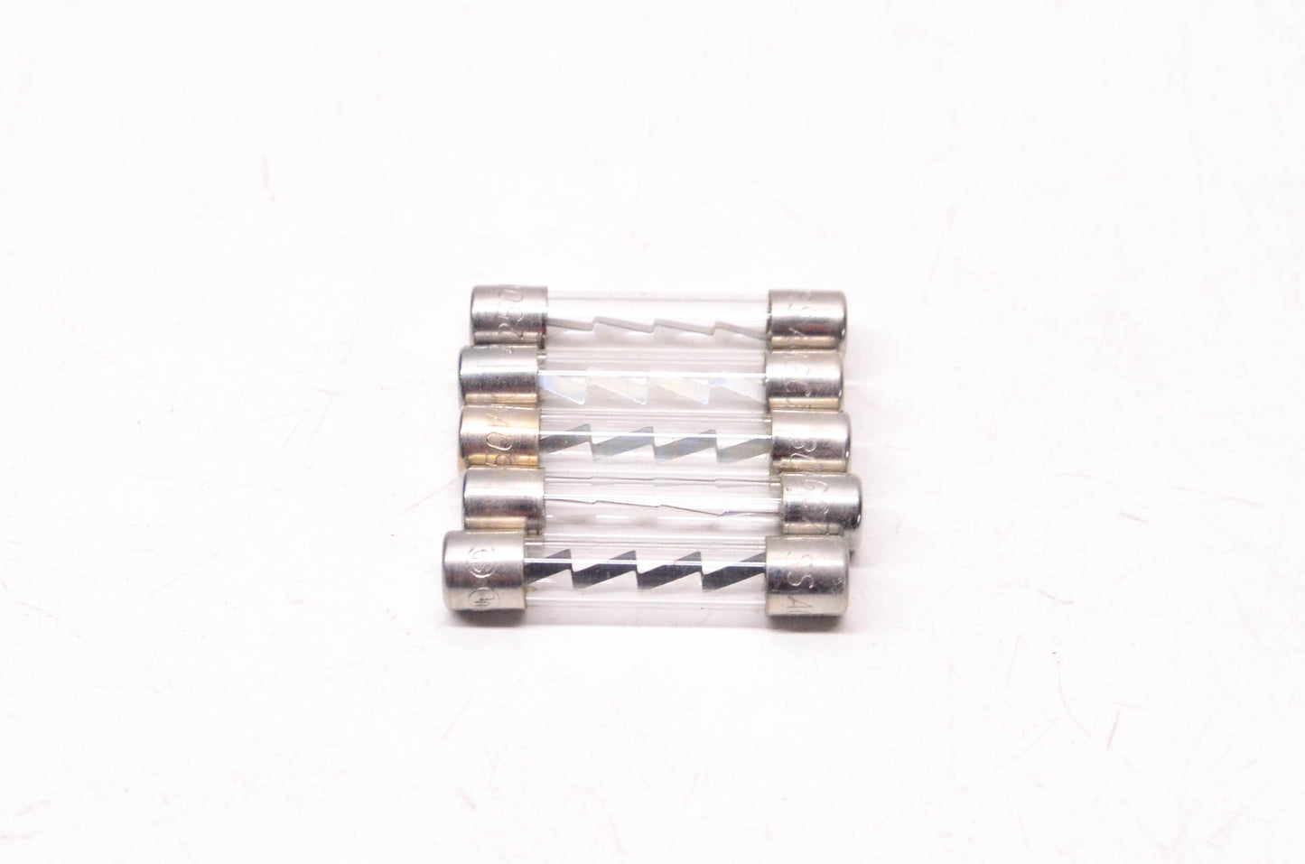 Cooper Bussmann AGC7-1/2 Glass Tube Fuse Qty 5 NOS