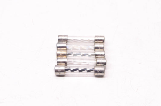 Cooper Bussmann AGC7-1/2 Glass Tube Fuse Qty 5 NOS