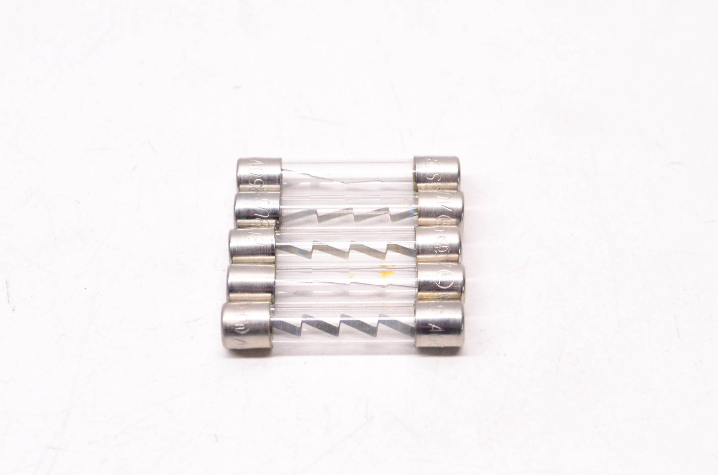 Cooper Bussmann AGC6 Glass Tube Fuses Qty 5 NOS