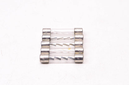 Cooper Bussmann AGC6 Glass Tube Fuses Qty 5 NOS