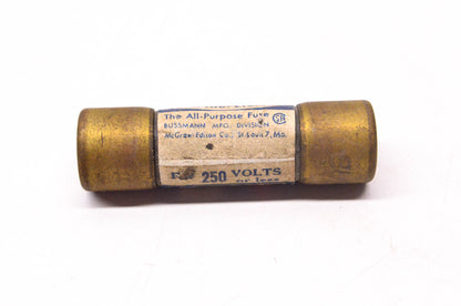 Bussmann FRN8 8 Amp 250 Volt or Less Dual-Element Fuse NOS