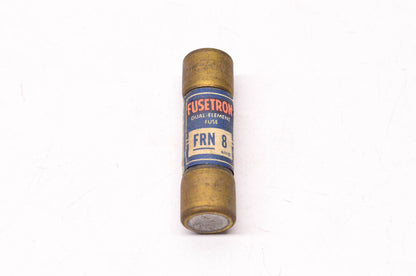 Bussmann FRN8 8 Amp 250 Volt or Less Dual-Element Fuse NOS