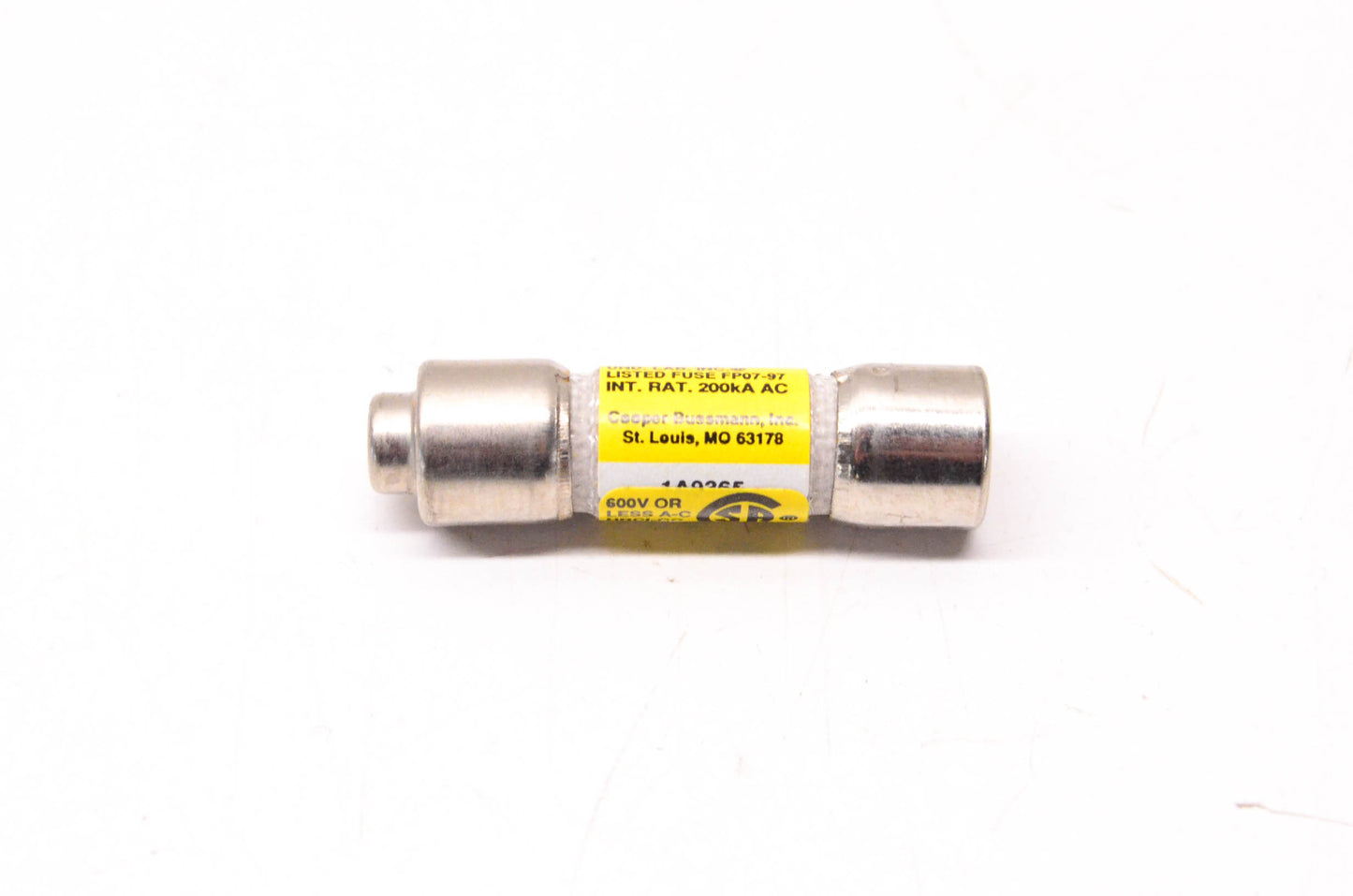 Cooper Bussmann LP-CC-20 20 Amp 600 Volt or Less Current Limiting Fuse NOS