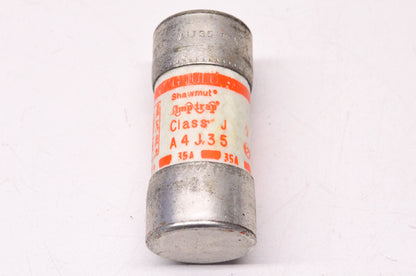 Gould A4J35 35 Amp 600 Volt AC Class J Amp-Trap Fuse NOS