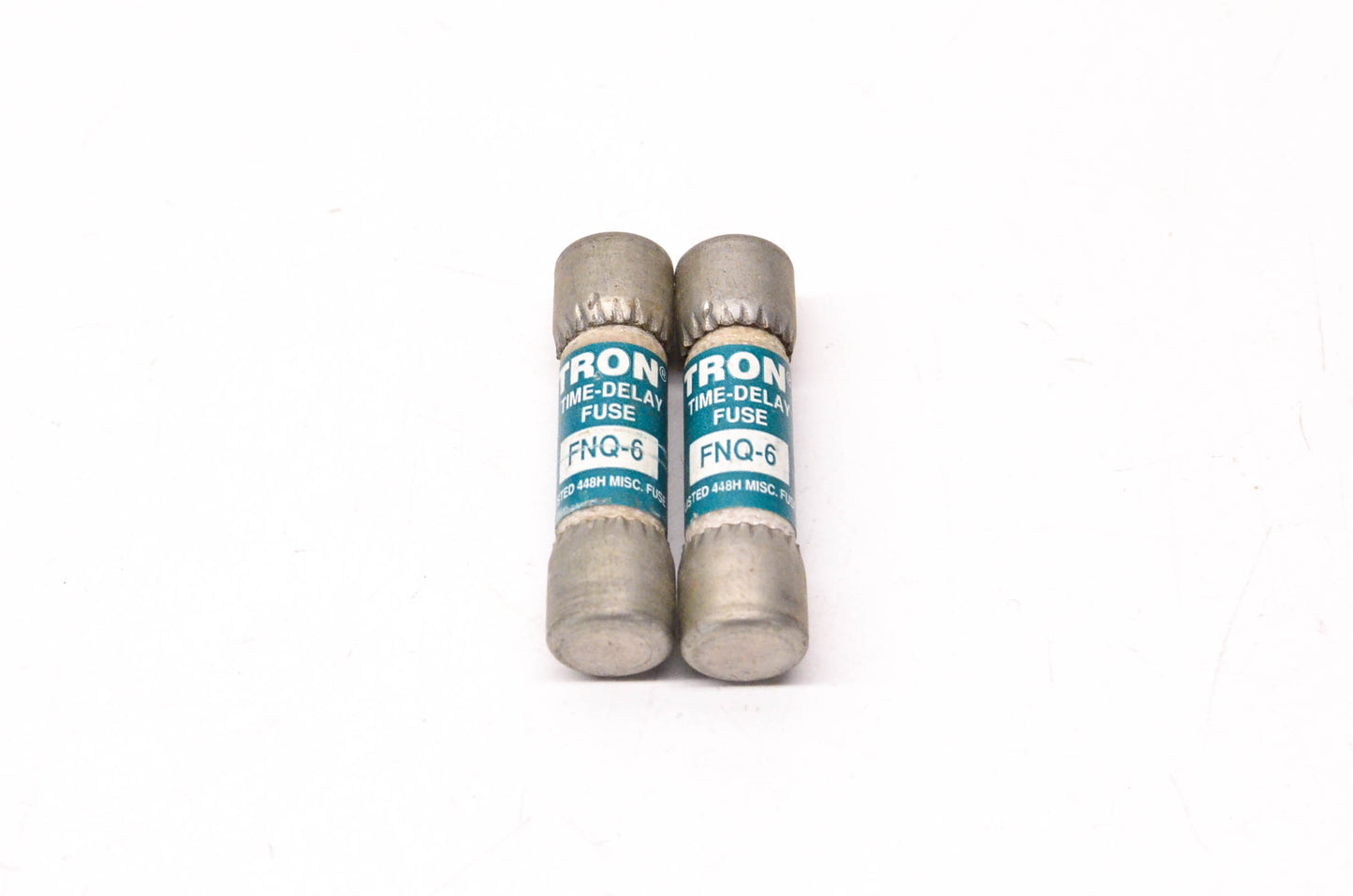 Cooper Bussmann FNQ-6 6 Amp Time-Delay Fuse Qty 2 NOS