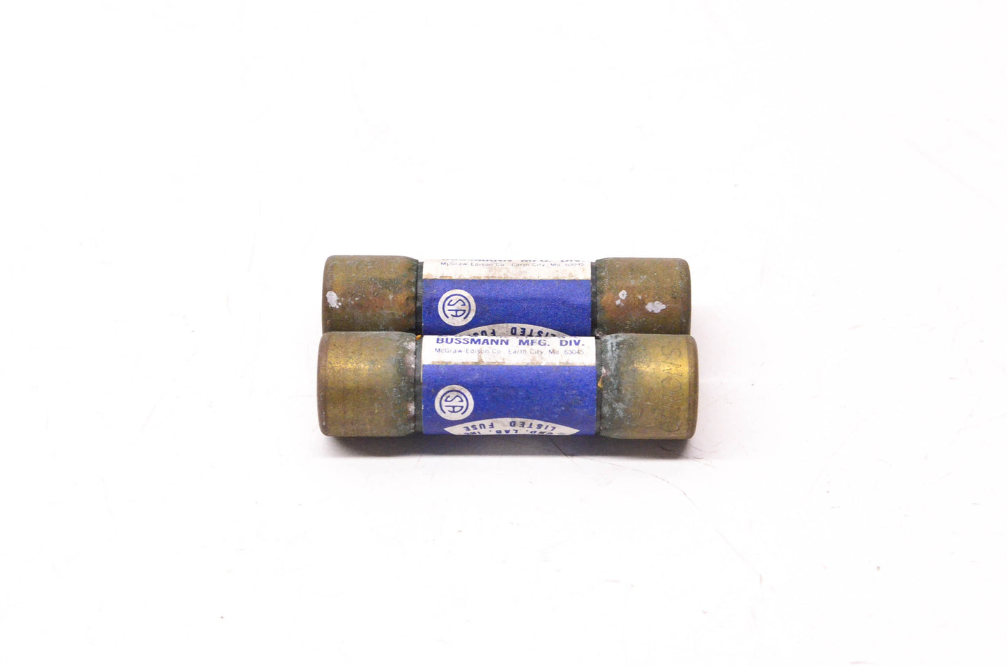 McGraw-Edison Co. NON10, NON 10 10 Amp 250 Volt One-Time Fuse Qty 2 NOS