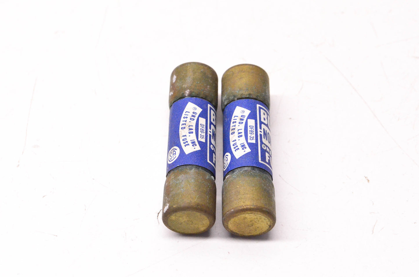 McGraw-Edison Co. NON10, NON 10 10 Amp 250 Volt One-Time Fuse Qty 2 NOS