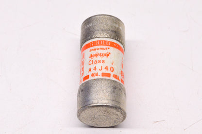 Gould A4J40 40 Amp 600 Volt AC Class J Amp-Trap Fuse NOS