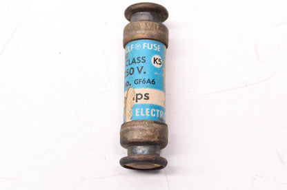 General Electric GF6A6 6 Amp 250 Volt Current Limiting Fuse Qty 6 NOS