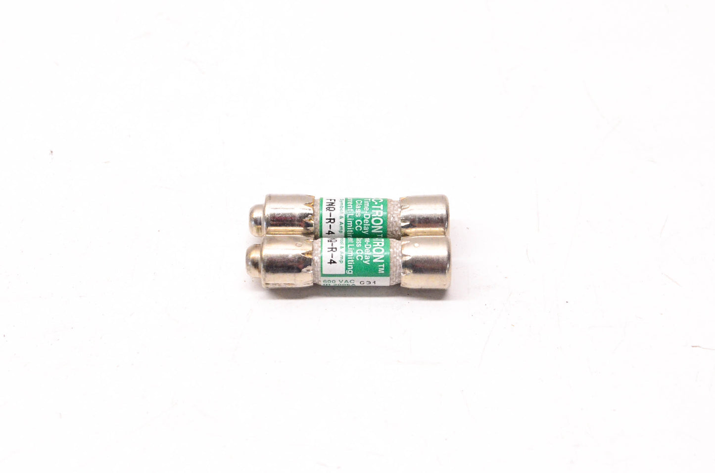 Cooper Bussmann FNQ-R-4 4 Amp 600VAC Time-Delay Current Limiting Fuse Qty 2 NOS