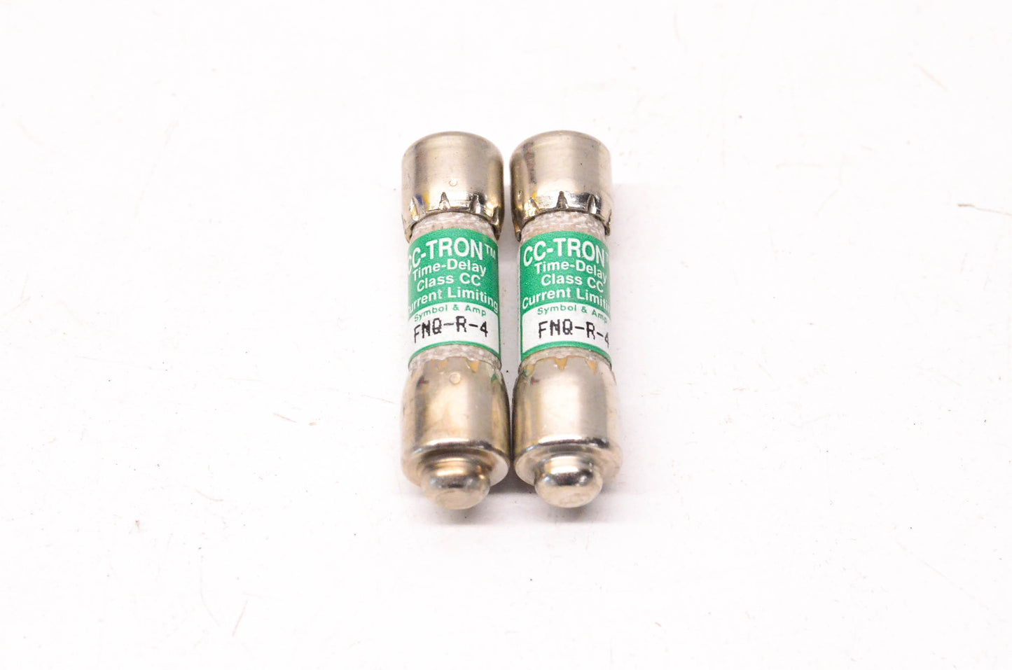 Cooper Bussmann FNQ-R-4 4 Amp 600VAC Time-Delay Current Limiting Fuse Qty 2 NOS