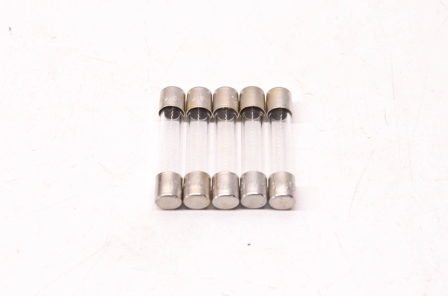 Cooper Bussmann AGC4 4 Amp Glass Tube Fuses Qty 5 NOS