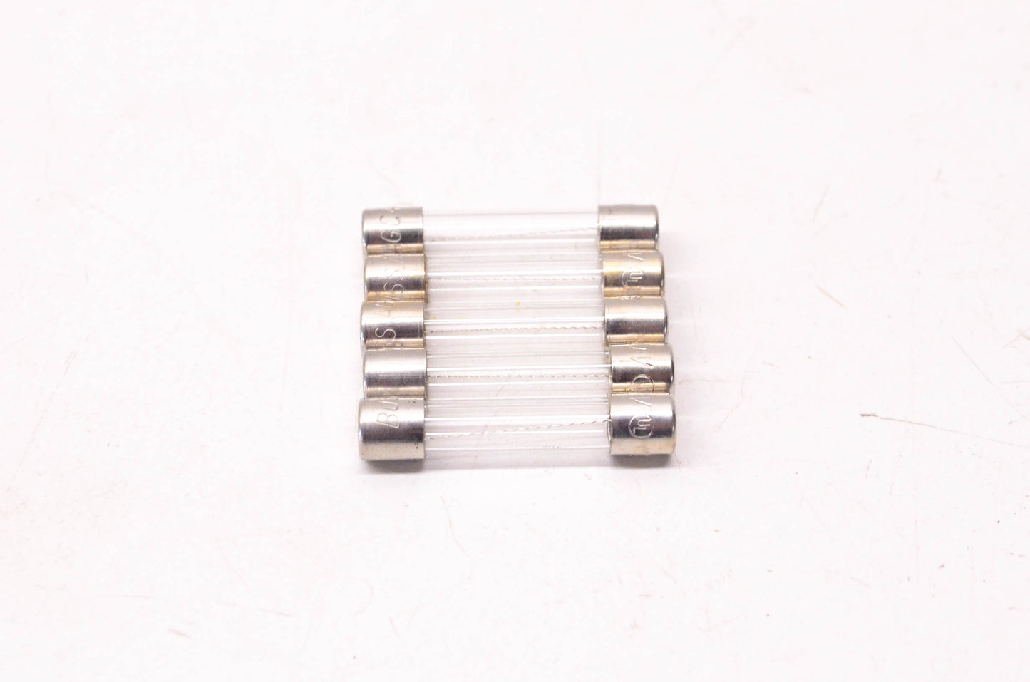 Cooper Bussmann AGC4 4 Amp Glass Tube Fuses Qty 5 NOS