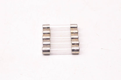 Cooper Bussmann AGC4 4 Amp Glass Tube Fuses Qty 5 NOS