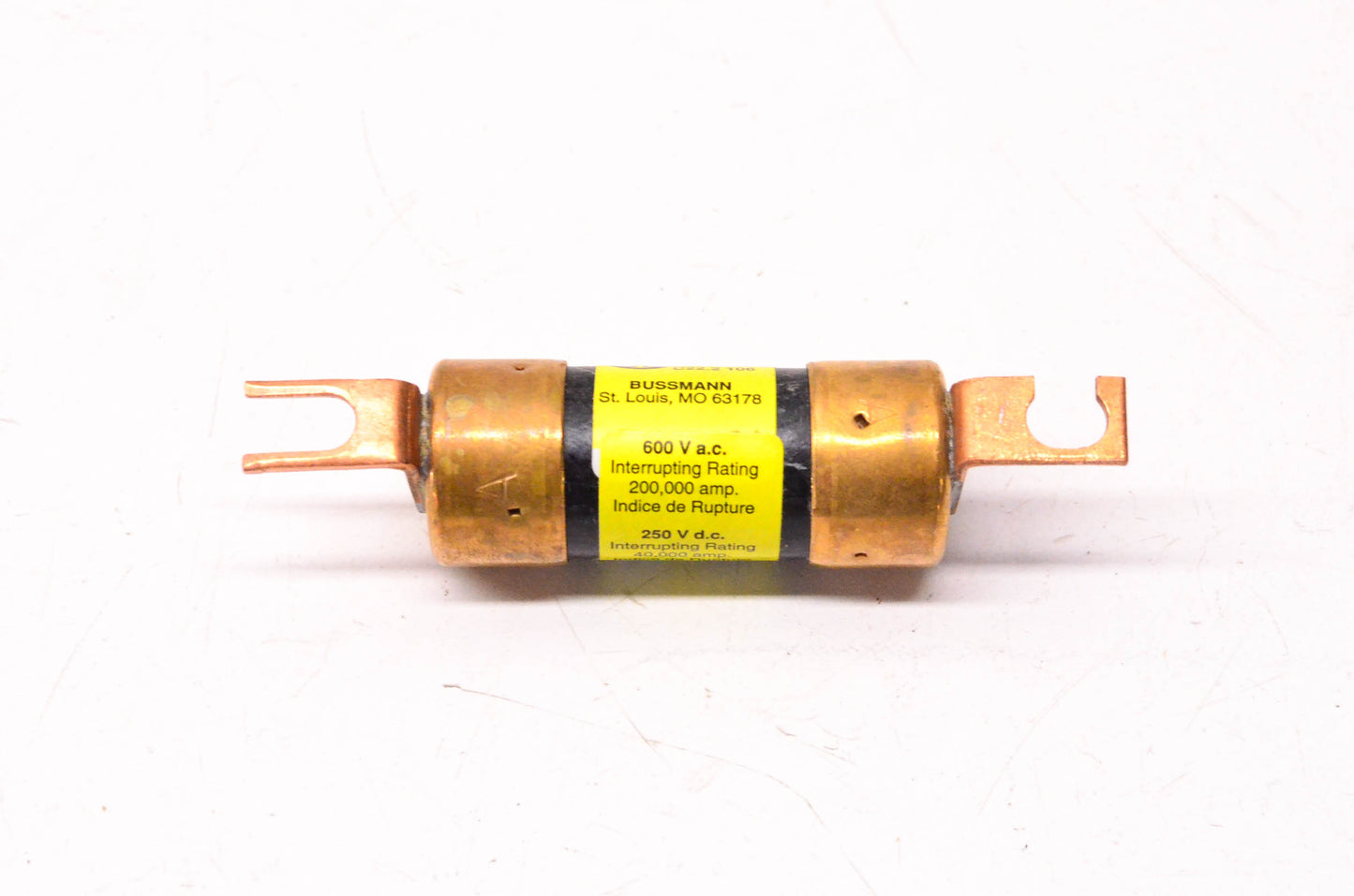 Cooper Bussmann CGL-4 4 Amp 600 Volt AC 250 Volt DC Fuse NOS