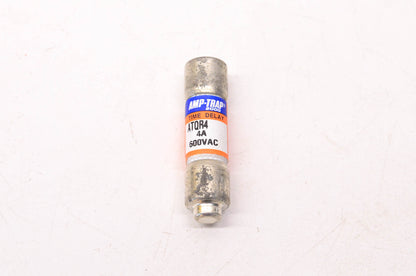 Ferraz Shawmut ATQR4 4 Amp 600 Volt AC Amp-Trap Time-Delay Fuse NOS