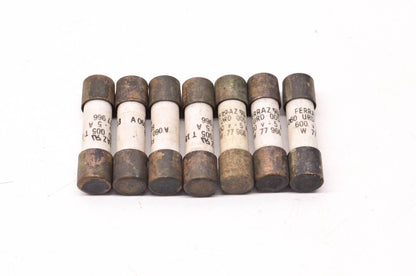 Ferraz A 060 URD 005 T13 5 Amp 600 Volt Fuses Qty 7 NOS