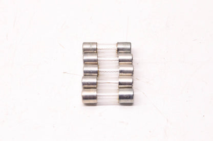 Cooper Bussmann AGW2-1/2, AGW 2 1/2 2.5 Amp 32 Volt Glass Tube Fuses Qty 5 NOS