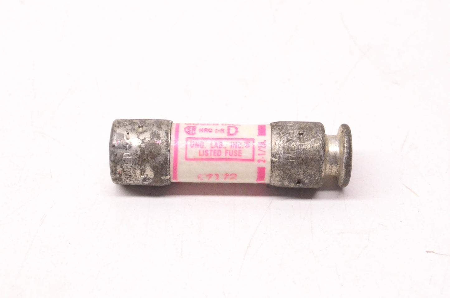 Gould TR2-1/2R 2.5 Amp 250VAC Tri-Onic Time-Delay Fuse NOS