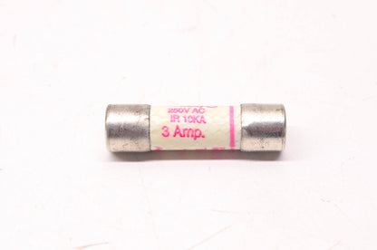 Ferraz Shawmut TRM3 3 Amp 250 Volt AC Tri-Onic Time-Delay Fuse NOS