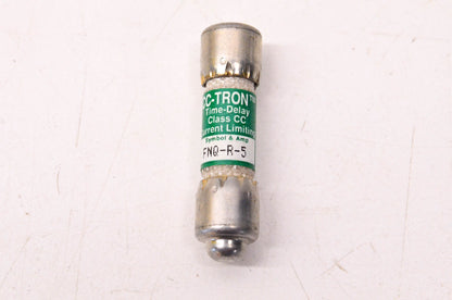 Cooper Bussmann FNQ-R-5 5 Amp 600 Volt AC Time-Delay Current-Limiting Fuse NOS