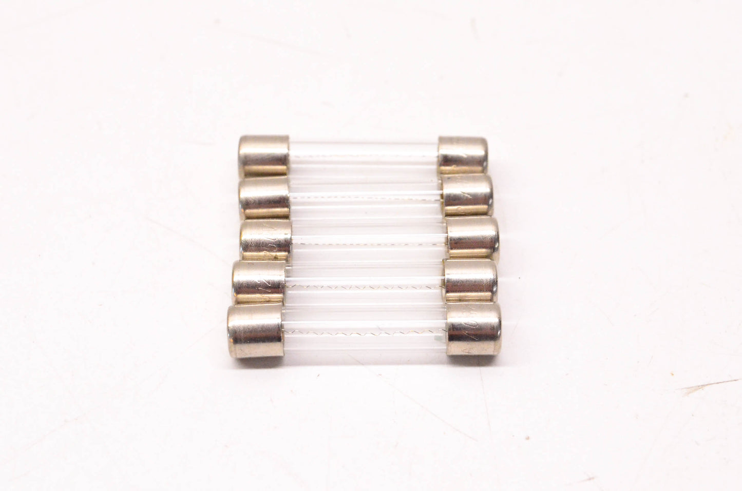 Ferraz Shawmut GGC2-1/2 2.5 Amp 250 Volt Fast Acting Fuses Qty 5 NOS