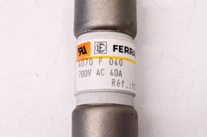 Ferraz Shawmut A070-F-040 40 Amp 700 Volt AC Fuse NOS