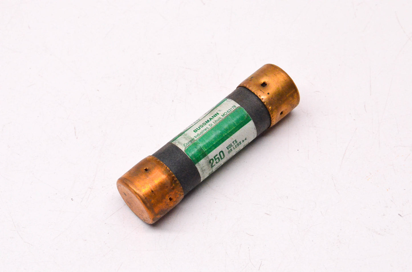 Cooper Bussmann NON-35 35 Amp 250 Volt AC or Less One-Time Cartridge Fuse NOS