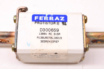 Ferraz D300659, A323A2433P27 1300 Volt AC 315 Amp Protistor Fuse NOS