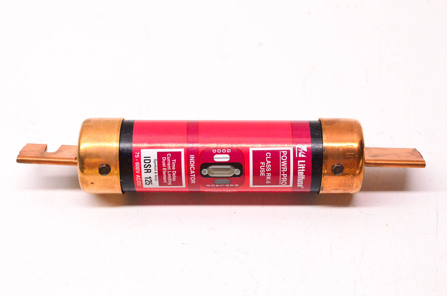 Littelfuse IDSR 125 600 Volt 125 Amp Fuse NOS