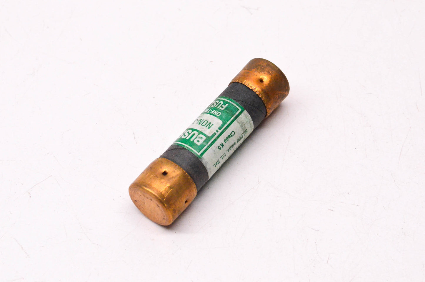 Cooper Bussmann NON-35 35 Amp 250 Volt AC or Less One-Time Cartridge Fuse NOS