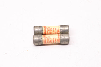 Gould Shawmut OT15 250 Volt AC 15 Amp Fuse Qty 2 NOS