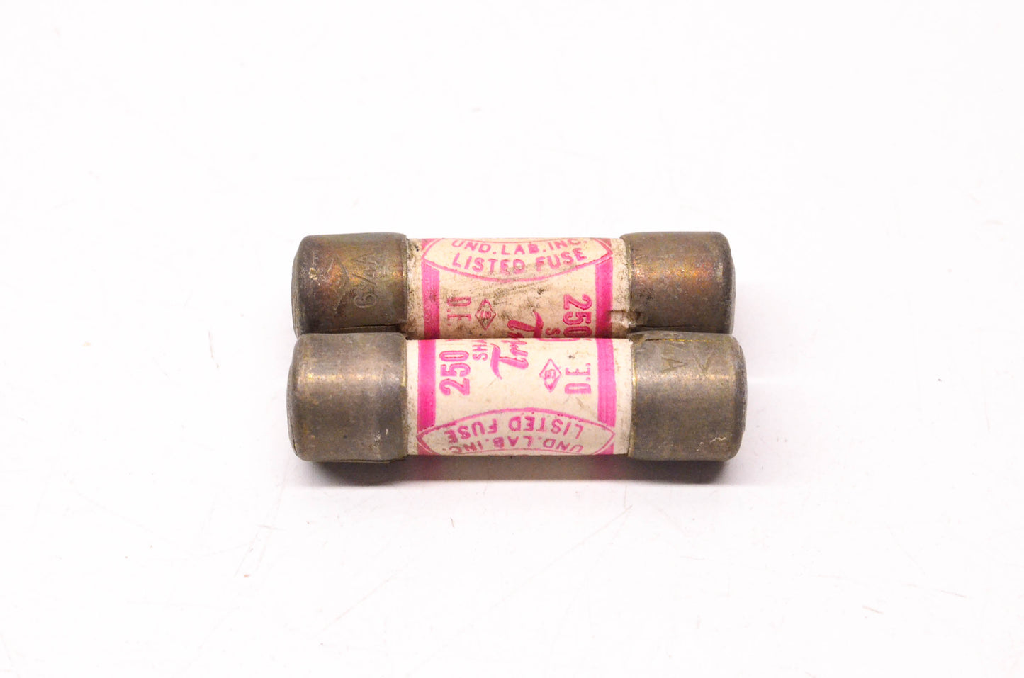 Shawmut TR6-1/4, A623 250 Volt 6.25 Amp Fuse Qty 2 NOS