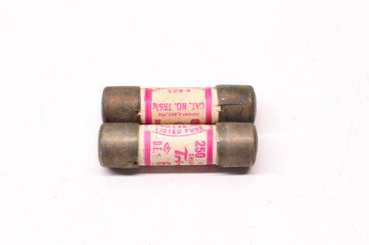 Shawmut TR6-1/4, A623 250 Volt 6.25 Amp Fuse Qty 2 NOS