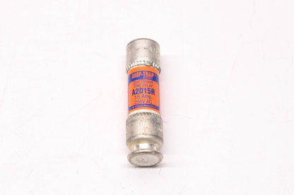 Gould Shawmut A2D15R 250 Volt AC 15 Amp Amp-Trap Fuse NOS