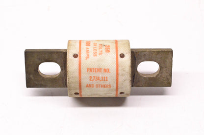 Shawmut A25Z600 250 Volt or Less 600 Amp Type 4 Fuse NOS