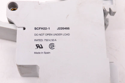 Ferraz Shawmut SCFH22-1, J226466 Fuse Holder Semiconductor NOS