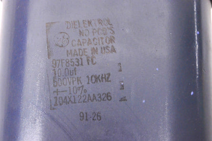 General Electric 97F8531FC Electric Capacitor NOS