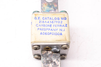Carbone Ferraz 218A4387P82, A060FC100A 600 Volt AC 100 Amp Fuse