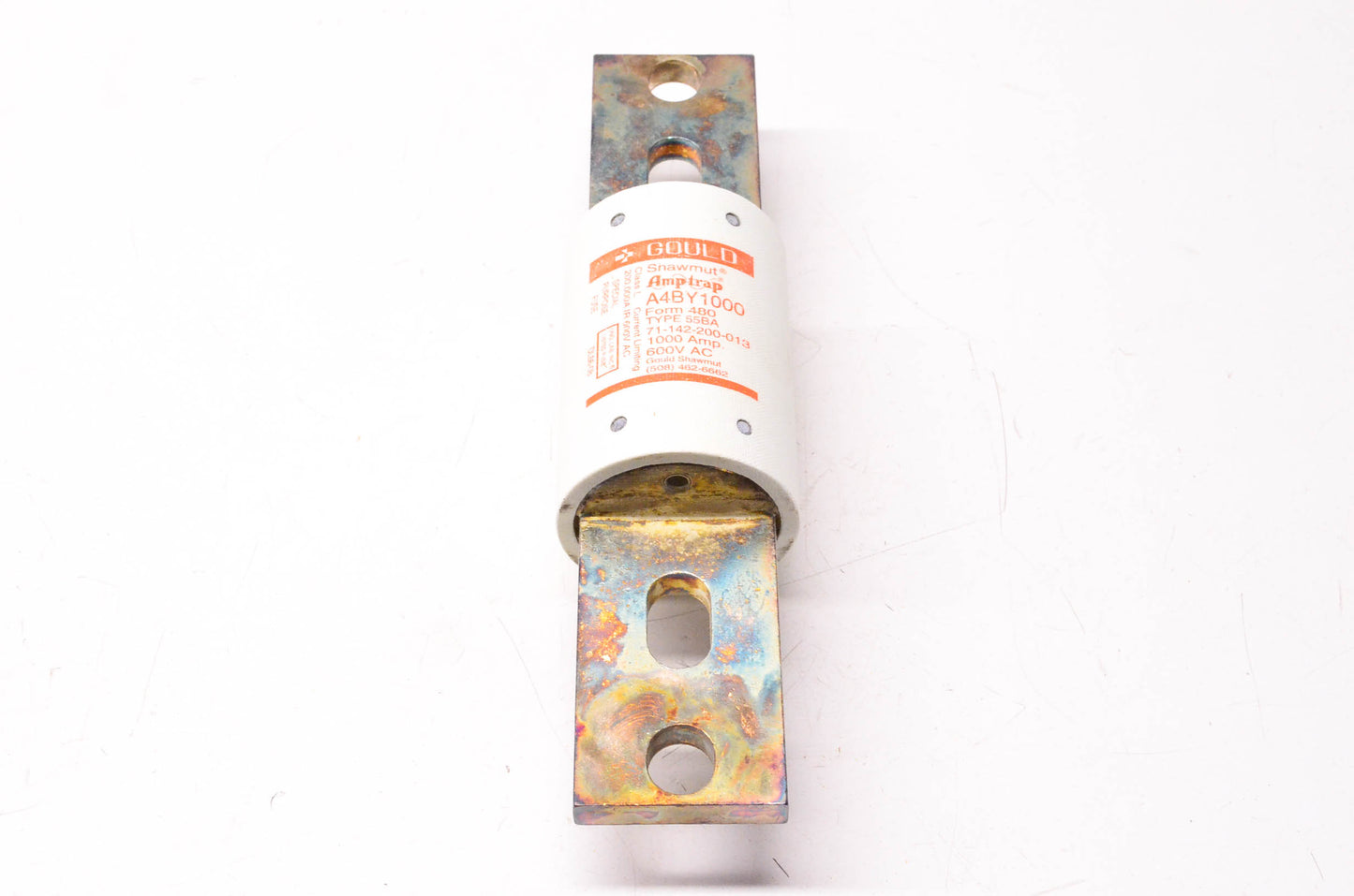 Gould Shawmut A4BY1000-55BA 600 Volt 1000 Amp Amp-Trap Fuse NOS