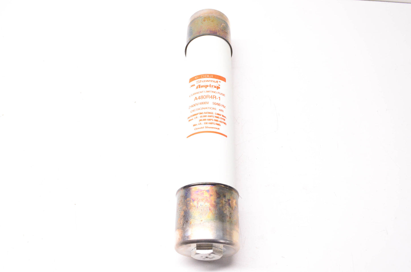 Ferraz Shawmut A480R4R-1 2400V/4800V 50/60Hz Current Limiting Amp-Trap Fuse NOS