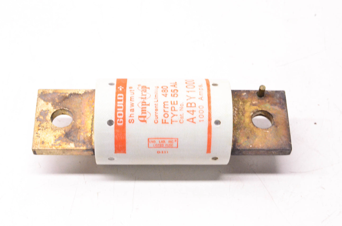 Gould Shawmut AB4BY1000 600 Volt AC 1000 Amp Amp-Trap Fuse NOS