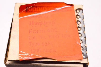 Gould Shawmut AB4BY1000 600 Volt AC 1000 Amp Amp-Trap Fuse NOS